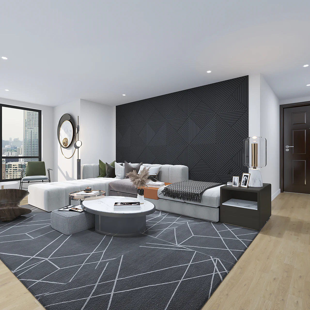 3D Acoustic Wall Art Panels: Modern Design in New York - Image 10