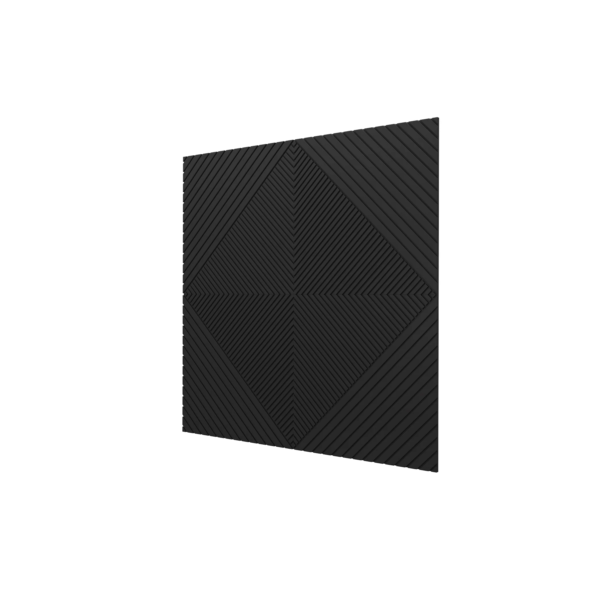 3D Acoustic Wall Panels Black Geometric for Sound and Style - Image 8