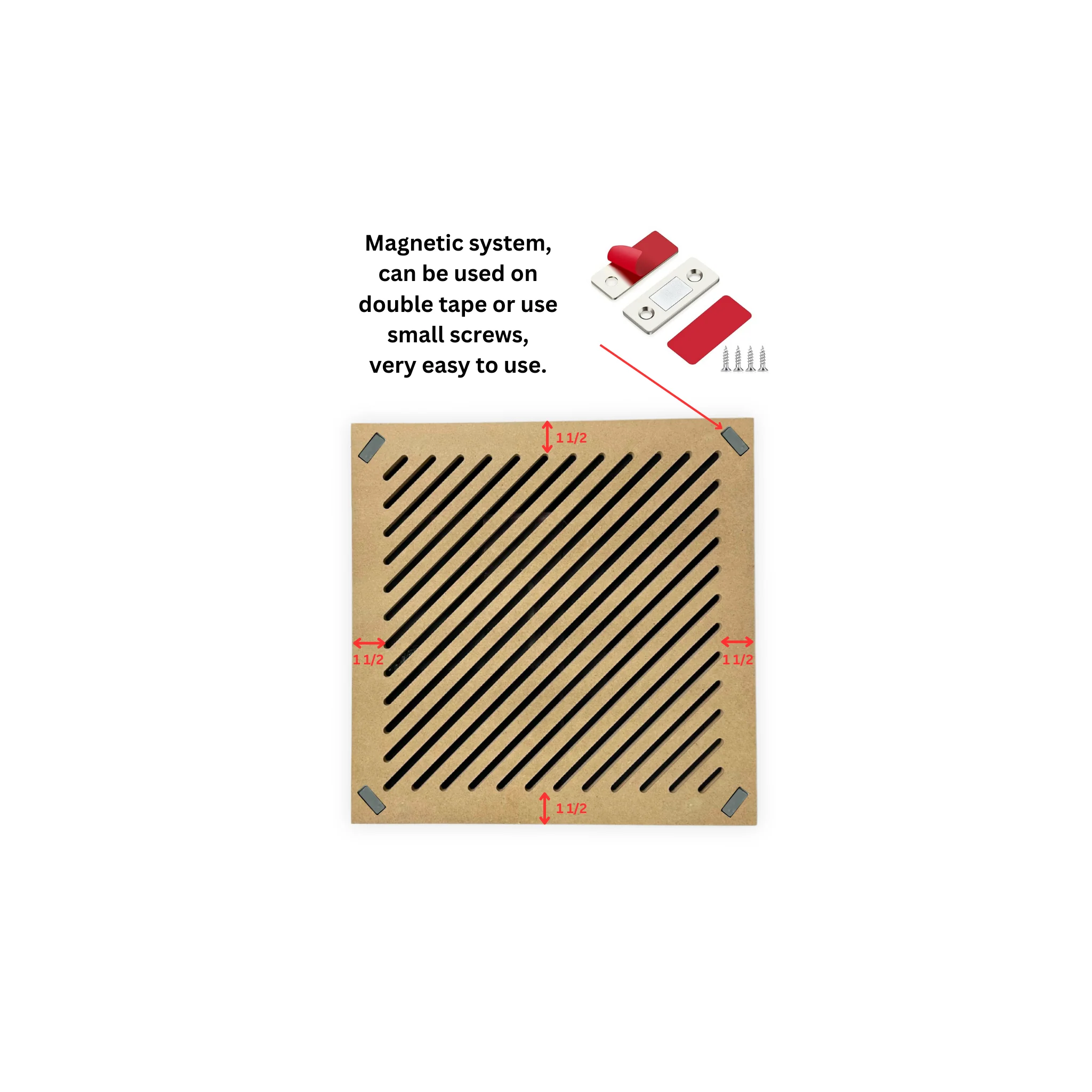 Magnetic Air Vent Cover for Modern Interiors - Image 3