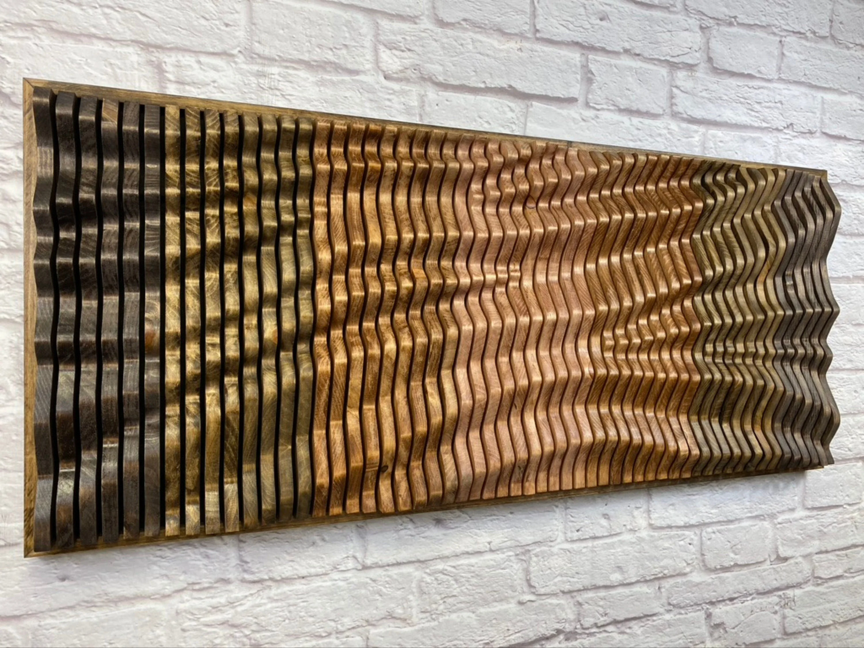 TWISTER Parametric Wall Art Panels, Handmade Wall Art Decor - Image 3