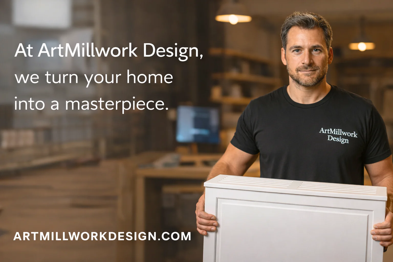Custom Radiator Cover Cabinet in NYC - AURORA Slatted Design - Image 8